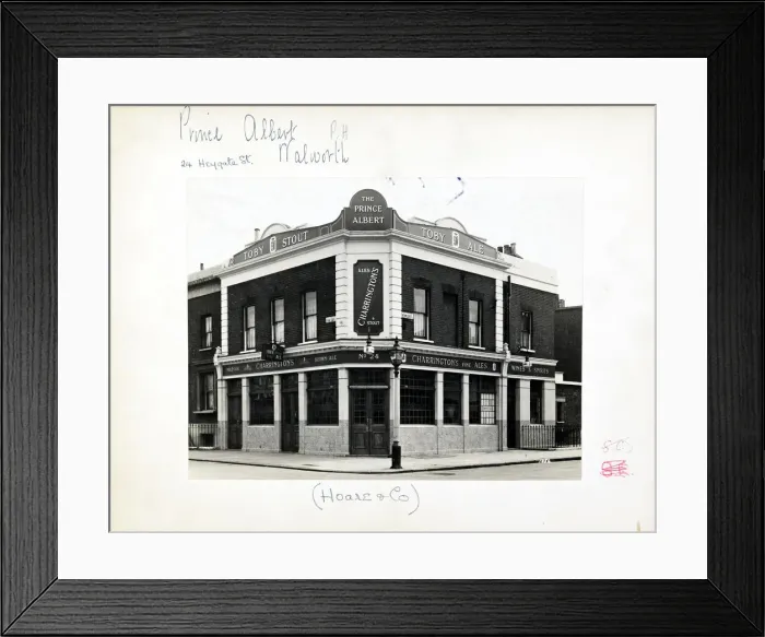 Framed Print : Photograph of Prince Albert PH, Walworth, London Framed Print : Photograph of Prince Albert PH, Walworth, London