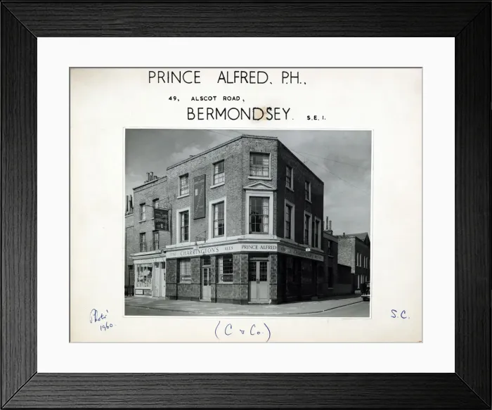 Framed Print : Photograph of Prince Alfred PH, Bermondsey, London Framed Print : Photograph of Prince Alfred PH, Bermondsey, London