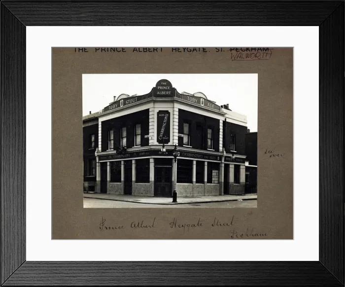 Framed Print : Photograph of Prince Albert PH, Walworth, London Framed Print : Photograph of Prince Albert PH, Walworth, London