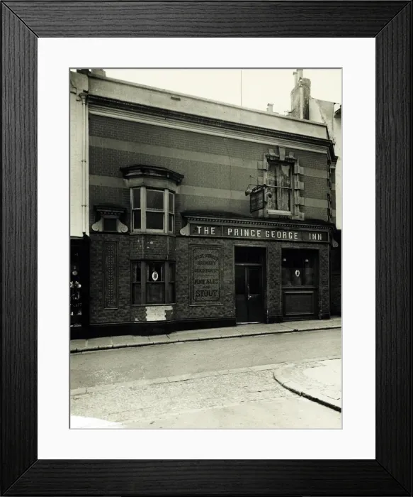 Framed Print : Photograph of Prince George Inn, Brighton, Sussex Framed Print : Photograph of Prince George Inn, Brighton, Sussex