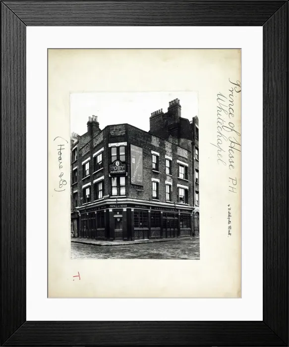 Framed Print : Photograph of Prince Of Hesse PH, Whitechapel, London Framed Print : Photograph of Prince Of Hesse PH, Whitechapel, London