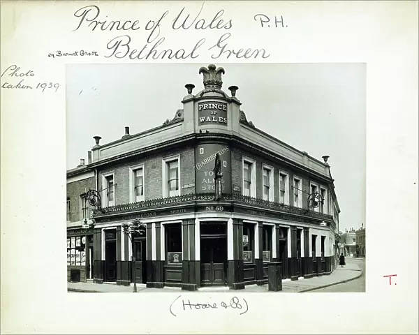 Photograph of Prince Of Wales PH, Bethnal Green, London