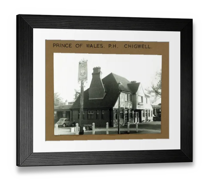 Framed Print : Photograph of Prince Of Wales PH, Chigwell (New), Essex