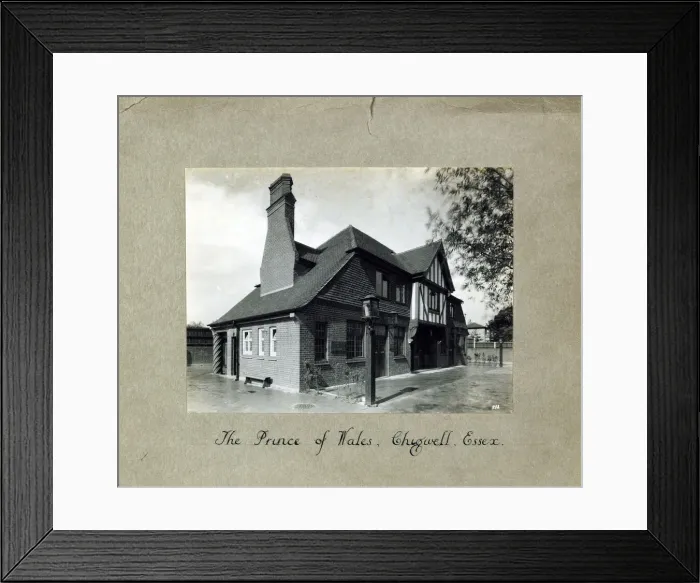 Framed Print : Photograph of Prince Of Wales PH, Chigwell (Old), Essex Framed Print : Photograph of Prince Of Wales PH, Chigwell (Old), Essex