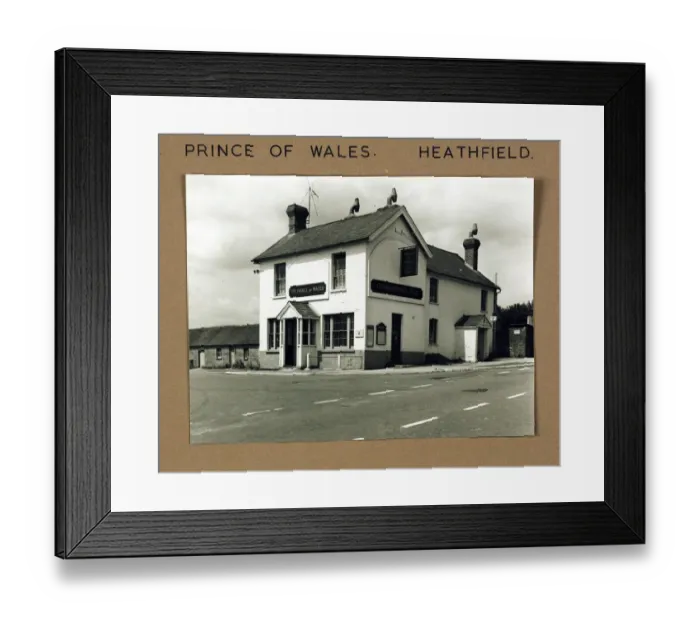 Framed Print : Photograph of Prince Of Wales PH, Heathfield, Sussex Framed Print : Photograph of Prince Of Wales PH, Heathfield, Sussex