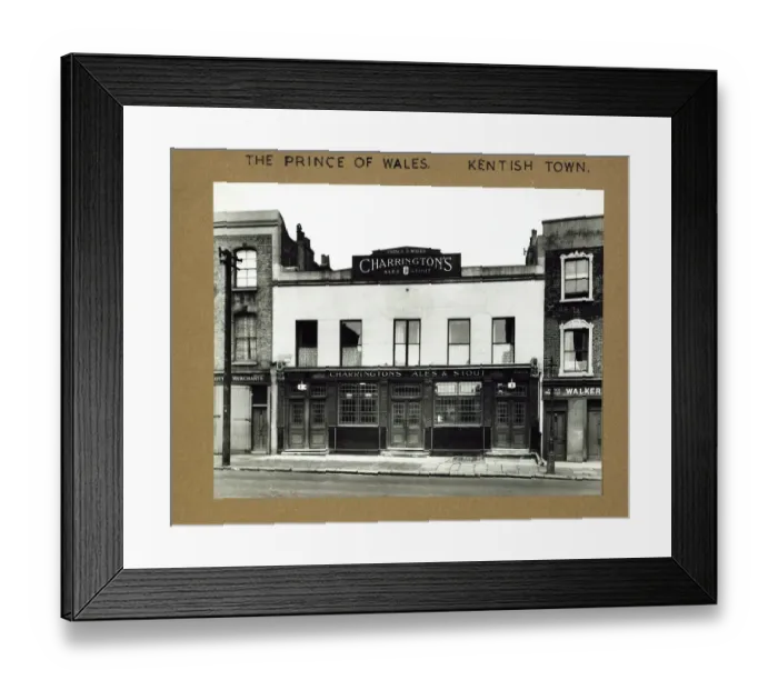 Framed Print : Photograph of Prince Of Wales PH, Kentish Town, London Framed Print : Photograph of Prince Of Wales PH, Kentish Town, London