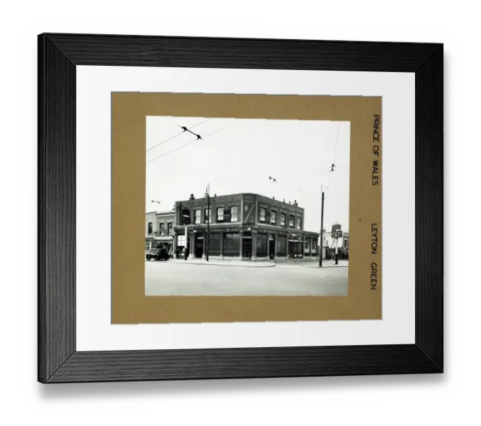 Framed Print : Photograph of Prince Of Wales PH, Leyton Green, London Framed Print : Photograph of Prince Of Wales PH, Leyton Green, London