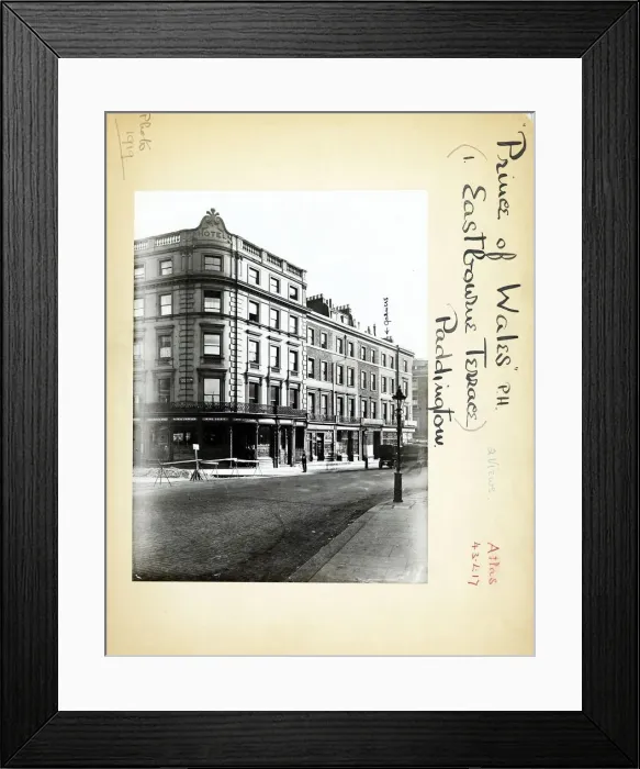 Framed Print : Photograph of Prince Of Wales PH, Paddington, London Framed Print : Photograph of Prince Of Wales PH, Paddington, London