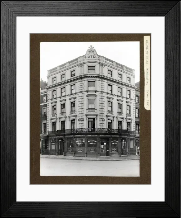Framed Print : Photograph of Prince Of Wales PH, Paddington, London Framed Print : Photograph of Prince Of Wales PH, Paddington, London