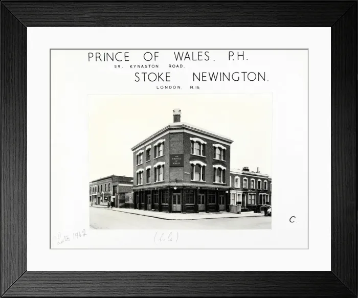 Framed Print : Photograph of Prince Of Wales PH, Stoke Newington, London Framed Print : Photograph of Prince Of Wales PH, Stoke Newington, London