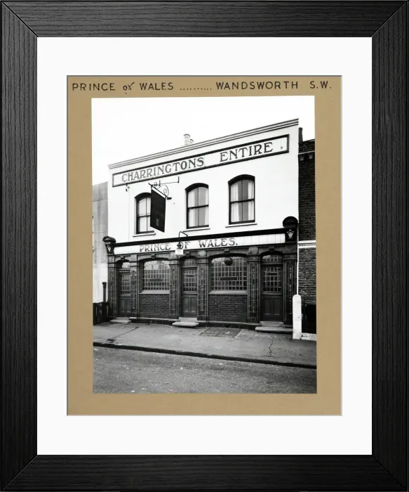 Framed Print : Photograph of Prince Of Wales PH, Wandsworth, London Framed Print : Photograph of Prince Of Wales PH, Wandsworth, London