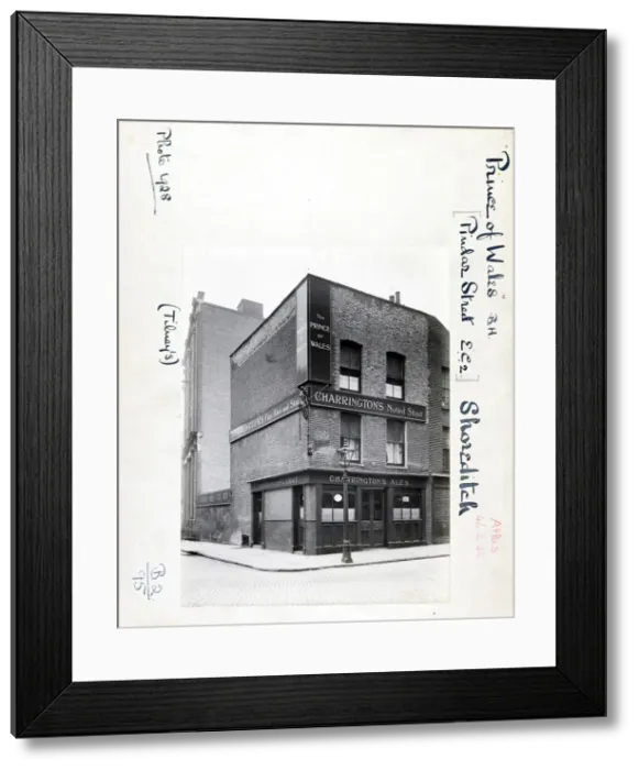 Framed Print : Photograph of Prince Of Wales PH, Shoreditch, London Framed Print : Photograph of Prince Of Wales PH, Shoreditch, London