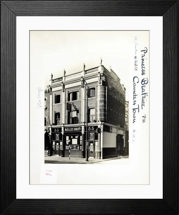 Framed Print : Photograph of Princess Beatrice PH, Camden Town, London Framed Print : Photograph of Princess Beatrice PH, Camden Town, London