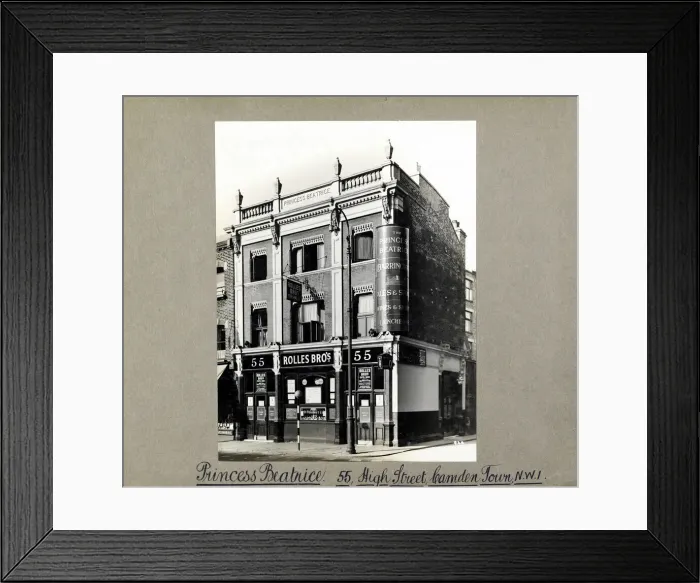 Framed Print : Photograph of Princess Beatrice PH, Camden Town, London Framed Print : Photograph of Princess Beatrice PH, Camden Town, London