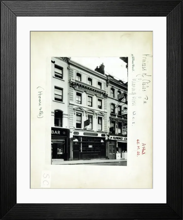 Framed Print : Photograph of Princess Of Wales PH, Charing Cross, London Framed Print : Photograph of Princess Of Wales PH, Charing Cross, London