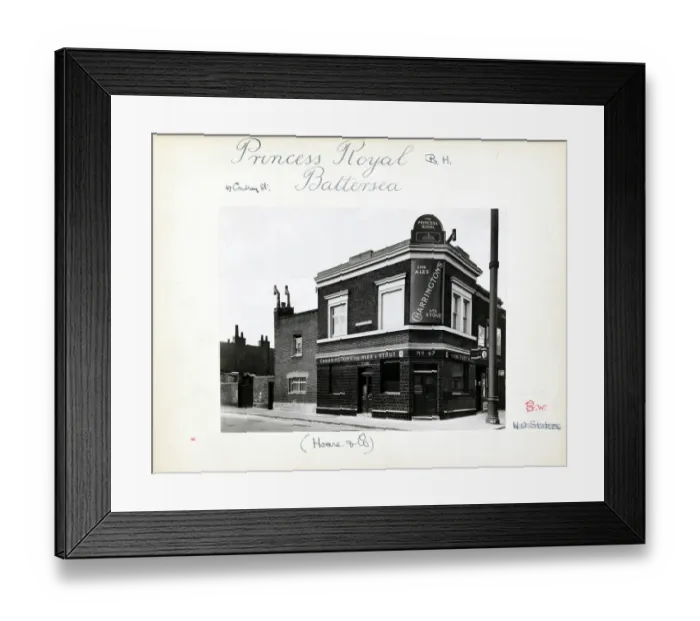 Framed Print : Photograph of Princess Royal PH, Battersea, London Framed Print : Photograph of Princess Royal PH, Battersea, London