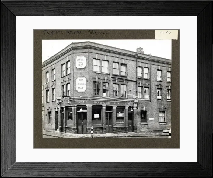 Framed Print : Photograph of Princess Royal PH, Shadwell, London Framed Print : Photograph of Princess Royal PH, Shadwell, London