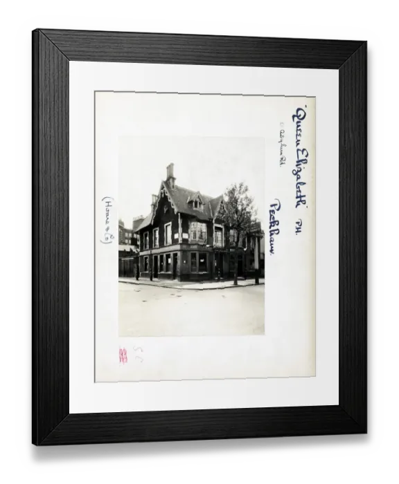 Framed Print : Photograph of Queen Elizabeth PH, Peckham, London Framed Print : Photograph of Queen Elizabeth PH, Peckham, London