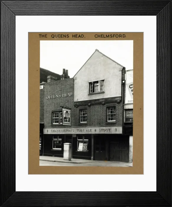 Framed Print : Photograph of Queens Head PH, Chelmsford, Essex Framed Print : Photograph of Queens Head PH, Chelmsford, Essex