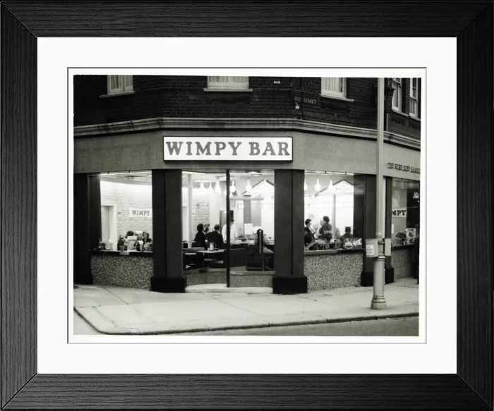 Framed Print : Photograph of Queens Hotel, Grays, Essex Framed Print : Photograph of Queens Hotel, Grays, Essex