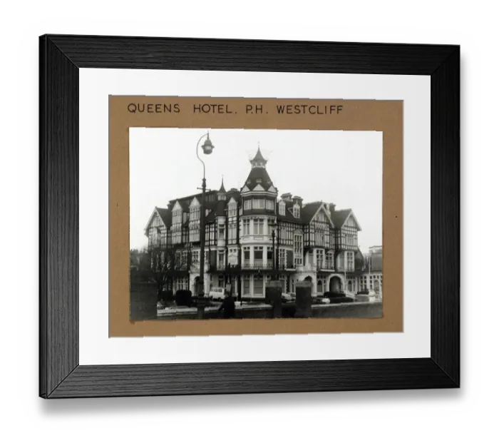 Framed Print : Photograph of Queens Hotel, Westcliff, Essex Framed Print : Photograph of Queens Hotel, Westcliff, Essex