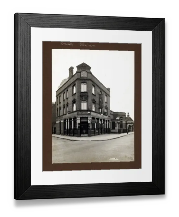 Framed Print : Photograph of Railway Tavern, Tottenham, London Framed Print : Photograph of Railway Tavern, Tottenham, London