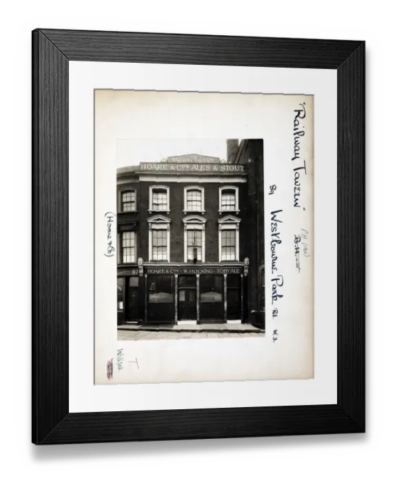 Framed Print : Photograph of Railway Tavern, Westbourne Park, London Framed Print : Photograph of Railway Tavern, Westbourne Park, London
