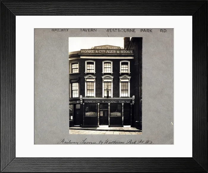 Framed Print : Photograph of Railway Tavern, Westbourne Park, London Framed Print : Photograph of Railway Tavern, Westbourne Park, London