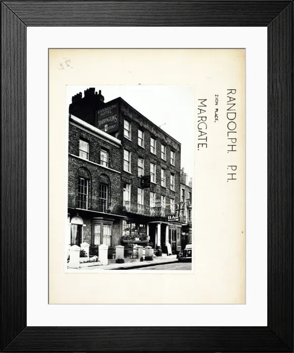 Framed Print : Photograph of Randolph PH, Margate, Essex Framed Print : Photograph of Randolph PH, Margate, Essex