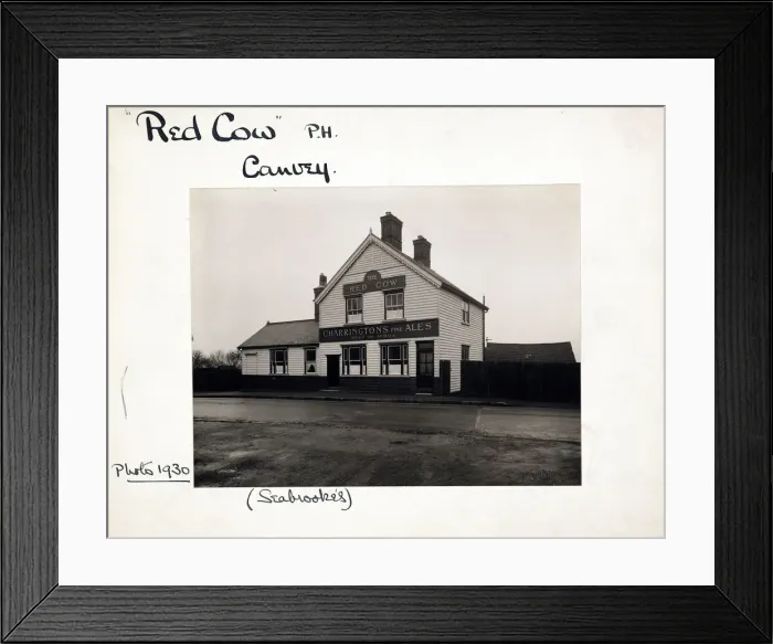 Framed Print : Photograph of Red Cow PH, Canvey, Essex Framed Print : Photograph of Red Cow PH, Canvey, Essex