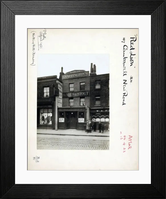 Framed Print : Photograph of Red Lion PH, Brixton, London Framed Print : Photograph of Red Lion PH, Brixton, London