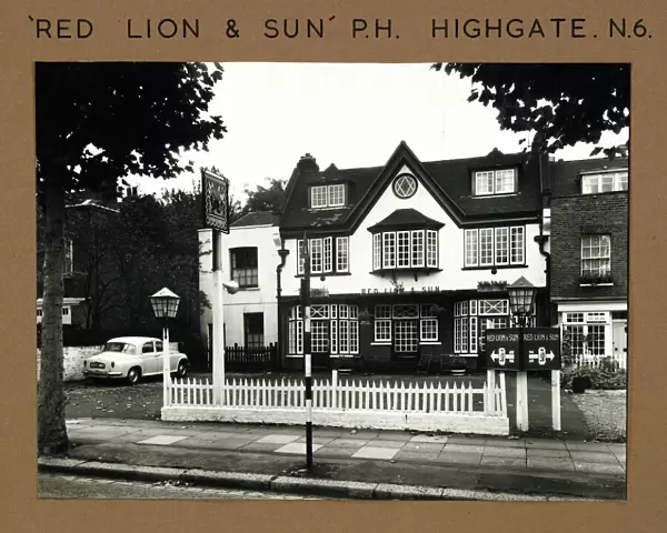 Photograph of Red Lion & Sun PH, Highgate, London