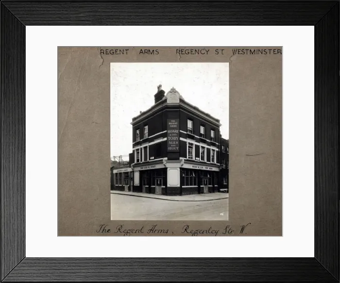 Framed Print : Photograph of Regent Arms, Westminster, London Framed Print : Photograph of Regent Arms, Westminster, London