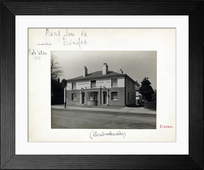 Framed Print : Photograph of Rising Sun PH, Chelmsford, Essex Framed Print : Photograph of Rising Sun PH, Chelmsford, Essex
