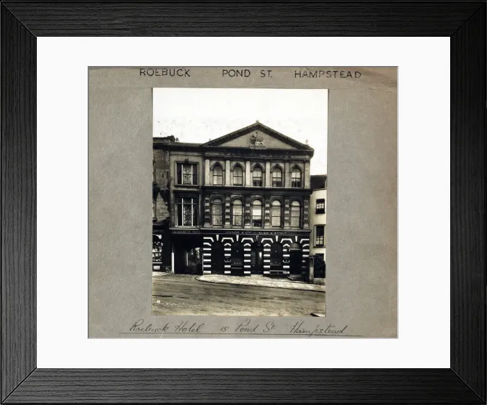 Framed Print : Photograph of Roebuck PH, Hampstead, London Framed Print : Photograph of Roebuck PH, Hampstead, London