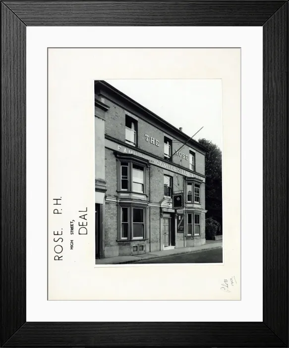 Framed Print : Photograph of Rose PH, Deal, Kent