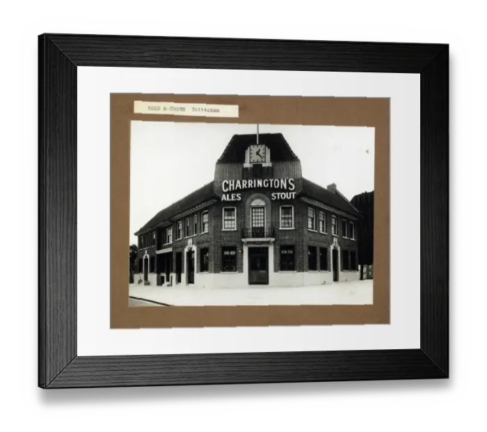 Framed Print : Photograph of Rose & Crown PH, Tottenham, London Framed Print : Photograph of Rose & Crown PH, Tottenham, London