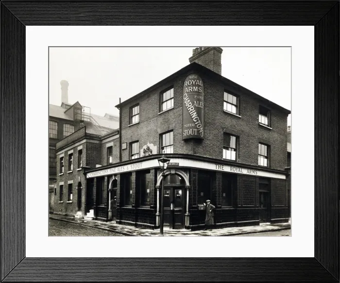 Framed Print : Photograph of Royal Arms, Silvertown, London Framed Print : Photograph of Royal Arms, Silvertown, London
