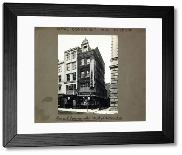 Framed Print : Photograph of Royal Connaught PH, Holborn (Old), London Framed Print : Photograph of Royal Connaught PH, Holborn (Old), London