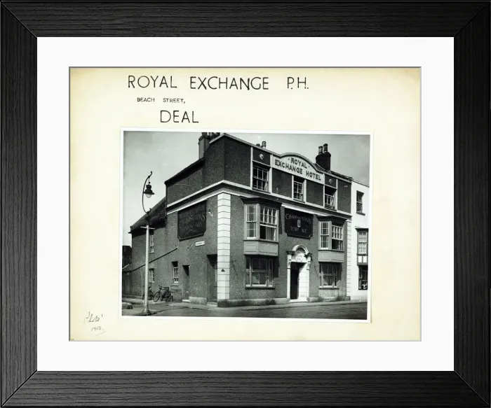 Framed Print : Photograph of Royal Exchange PH, Deal, Kent Framed Print : Photograph of Royal Exchange PH, Deal, Kent