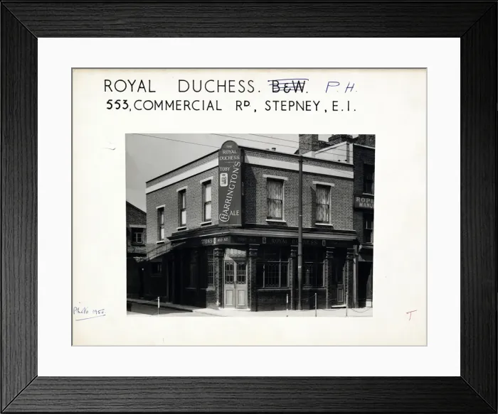 Framed Print : Photograph of Royal Duchess PH, Stepney (Old), London Framed Print : Photograph of Royal Duchess PH, Stepney (Old), London