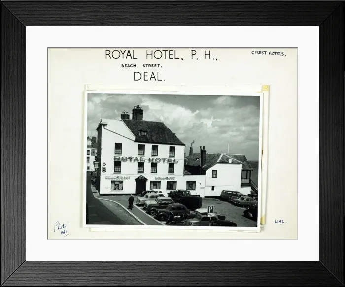 Framed Print : Photograph of Royal Hotel, Deal, Kent