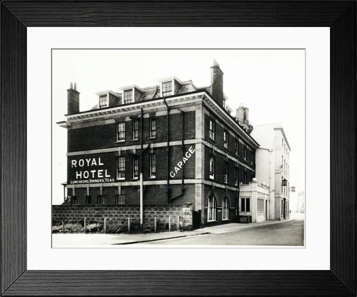 Framed Print : Photograph of Royal Hotel, Deal, Kent Framed Print : Photograph of Royal Hotel, Deal, Kent