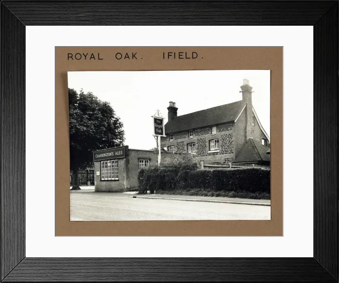 Framed Print : Photograph of Royal Oak PH, Ifield, Sussex Framed Print : Photograph of Royal Oak PH, Ifield, Sussex