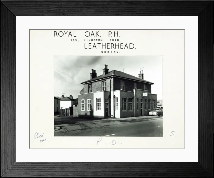 Framed Print : Photograph of Royal Oak PH, Leatherhead, Surrey Framed Print : Photograph of Royal Oak PH, Leatherhead, Surrey