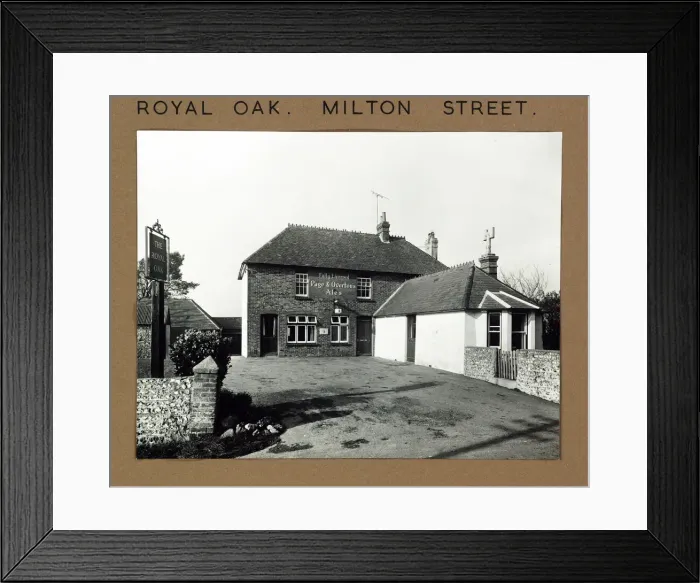 Framed Print : Photograph of Royal Oak PH, Milton Street, Sussex Framed Print : Photograph of Royal Oak PH, Milton Street, Sussex