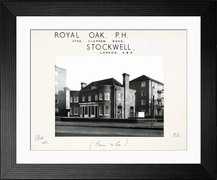 Framed Print : Photograph of Royal Oak PH, Stockwell, London Framed Print : Photograph of Royal Oak PH, Stockwell, London