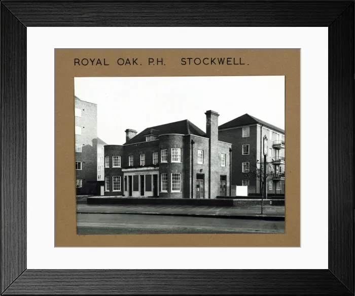 Framed Print : Photograph of Royal Oak PH, Stockwell, London Framed Print : Photograph of Royal Oak PH, Stockwell, London