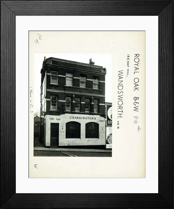 Framed Print : Photograph of Royal Oak PH, Wandsworth, London Framed Print : Photograph of Royal Oak PH, Wandsworth, London