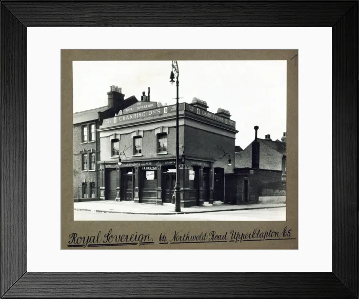 Framed Print : Photograph of Royal Sovereign PH, Clapton, London Framed Print : Photograph of Royal Sovereign PH, Clapton, London